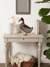 CHICKEN WIRE DUCK SCULPTURE