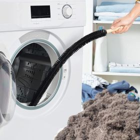 1pc Dryer Vent Cleaner Kit Lint Remover Brush, Dryer Lint Brush Vent Trap Cleaner Tools, Long Flexible Refrigerator Coil Brush