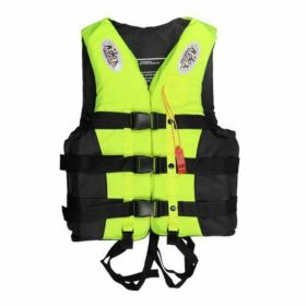 Children Swimming Buoyancy Vest Oxford Cloth Buoyancy Vest Adult Rescue Suit (Option: Yellow-S)