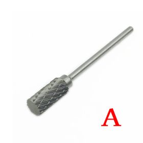 Factory Wholesale Cemented Carbide Rotary File Tungsten Steel Grinding Head Alloy Metal Wood Mold Engraving (Option: A-6x3mm)