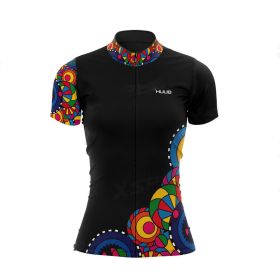 Cycling Short-Sleeved Cycling Coveralls Outdoor Sports Cycling Equipment Clothing Coveralls Customization (Option: 5 Style-XS)