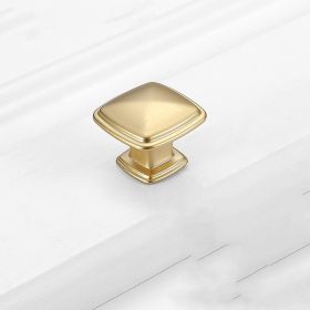 Gold Wardrobe Door Handle Lengthened Aluminum Alloy Cabinet Drawer Cabinet Door Handle (Option: 2221Gold single hole)
