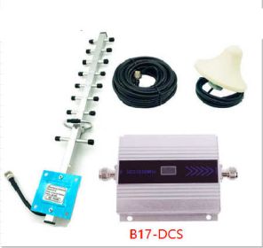 Mobile Phone Signal Amplifier Enhances Home Coverage (Option: B17 DCS Silver)