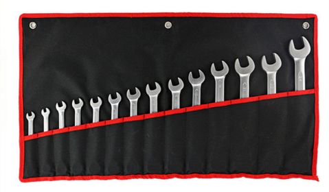 12 7-piece Adjustable Head Ratchet Wrench Set (Option: Wrench15)