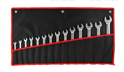 12 7-piece Adjustable Head Ratchet Wrench Set (Option: Wrench7)