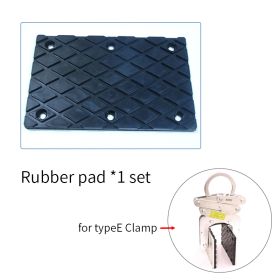 Laminated Large Plate Hanging Clamp Marble Fixture Ceramic Concrete Lifting (Option: Silver-Pair-800kg silver leather clip)