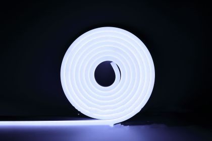 Bright Neon Lights With Indoor And Outdoor Decorative Atmosphere (Option: Neon white light 6000K)