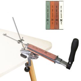 Metal Angle Setting Of Knife Sharpening Artifact (Option: Add 4grindstones)