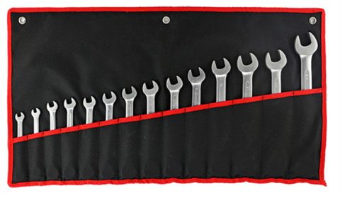 12 7-piece Adjustable Head Ratchet Wrench Set (Option: Wrench14)