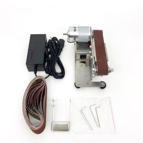 Mini Electric DIY And Polishing Machine Fixed Angle Knife Grinder (Option: Silver-EU)