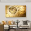 Hand Painted Oil Painting Original Gold Texture Oil Painting on Canvas Large Wall Art Abstract Minimalist Painting Golden Decor Custom Painting Living
